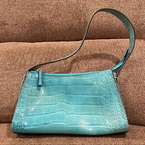 Vintage Y2K Tommy Hilfiger Turquoise Mini Handbag
